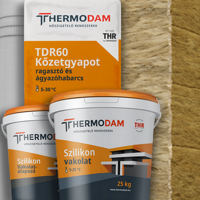 Thermodam kőzetgyapot hőszigetelő rendszer