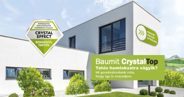 Baumit CrystalSet - Kristálytiszta és tartós homlokzat