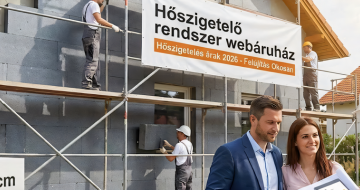 Hőszigetelés árak alakulása 2026-ban