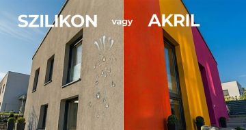 Szilikon vagy Akril műgyantás vakolat? - Melyik a jobb választás?