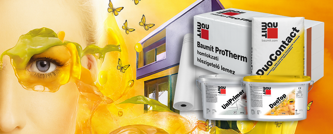 Baumit ProTherm hőszigetelő rendszer