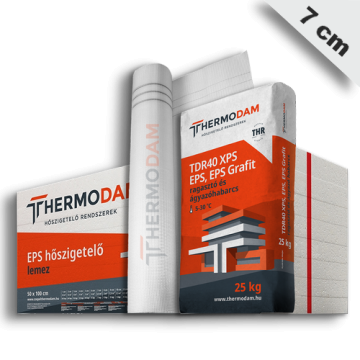 Thermodam hőszigetelő alaprendszer 7 cm