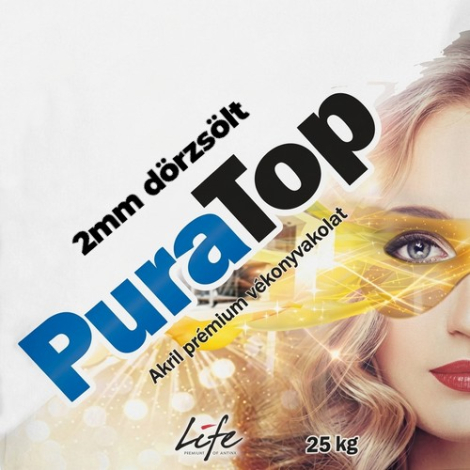Baumit PuraTop vakolat - 2mm dörzsölt struktúra