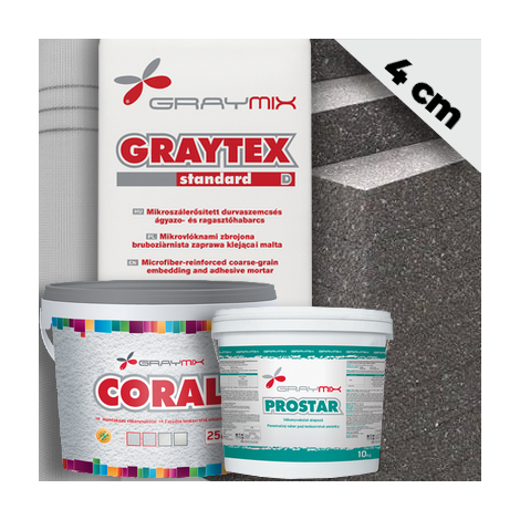 Graymix grafitos hőszigetelő rendszer 4 cm