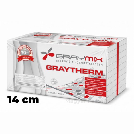 Graytherm EPS 80 polisztirol hőszigetelő lemez 14 cm