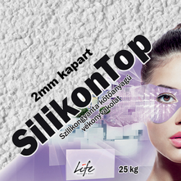 Baumit SilikonTop vékonyvakolat 2mm kapart