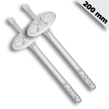 Műanyag beütőszeges dűbel 10x200 mm