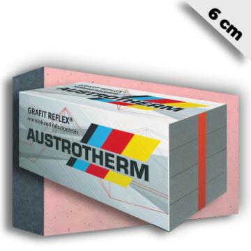 Austrotherm Grafit Reflex homlokzati hőszigetelő lemez 6 cm