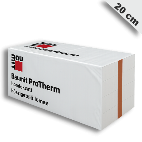 Baumit ProTherm homlokzati hőszigetelő lemez 20 cm