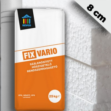 Hőszigetelő alaprendszer 8 cm