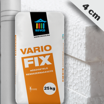 Hőszigetelő alaprendszer 4 cm