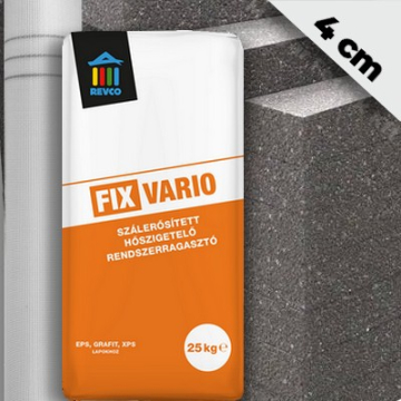 Grafitos hőszigetelő alaprendszer 4 cm