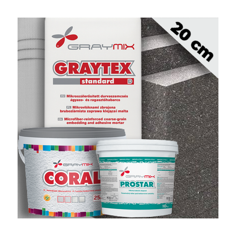 Graymix grafitos hőszigetelő rendszer 20 cm