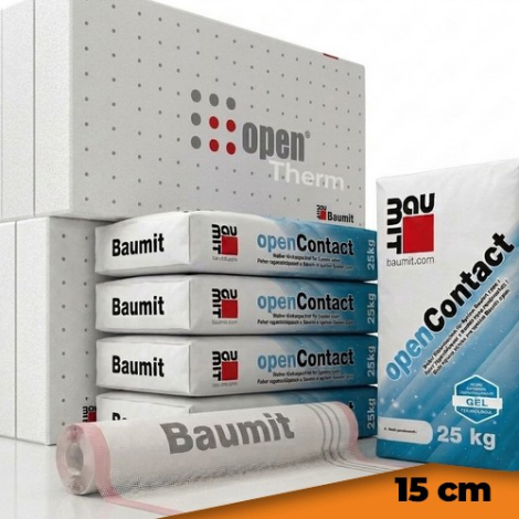 Baumit Open hőszigetelő alaprendszer 15 cm