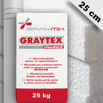 25 cm Graymix hőszigetelő alaprendszer