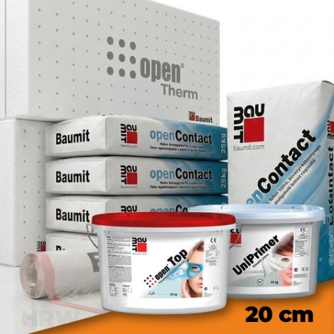 Baumit Open hőszigetelő rendszer 20 cm