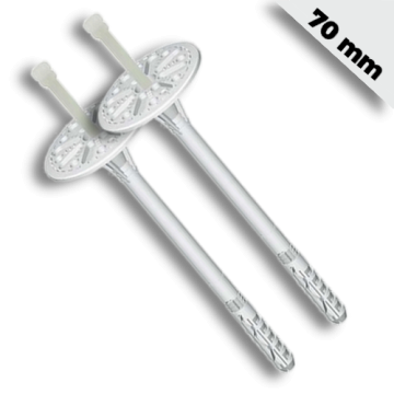 Műanyag beütőszeges dűbel 10x70 mm