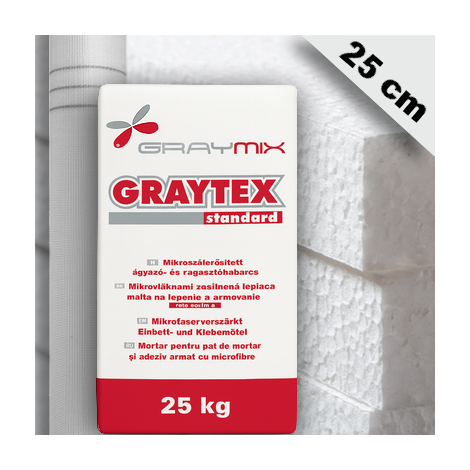 25 cm Graymix hőszigetelő alaprendszer