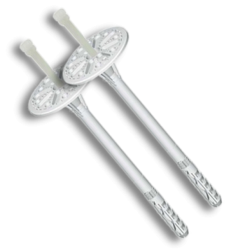 Műanyag dűbel hőszigetelő rendszerekhez