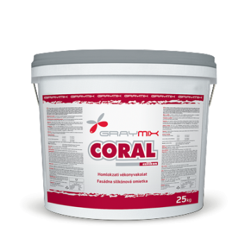 Graymix Coral Lux szilikon homlokzati vakolat 1,5mm