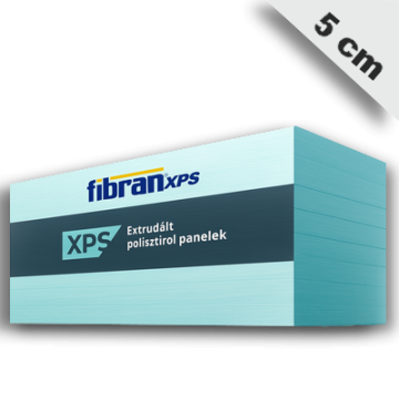 XPS 5 cm vastag lábazati hőszigetelő lemez