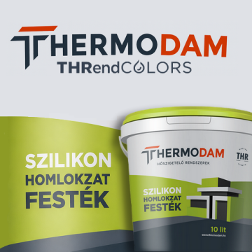 Thermodam szilikon homlokzatfesték 10L