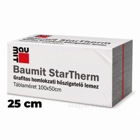 Baumit grafitos homlokzati hőszigetelő lemez 25 cm