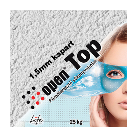 Baumit openTop vakolat 1.5mm kapart