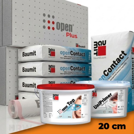 Baumit Open grafitos hőszigetelő rendszer 20 cm