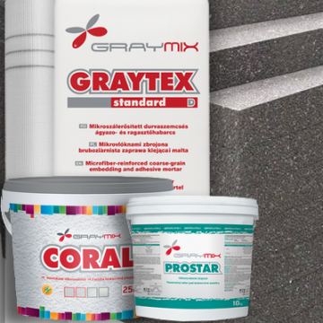 Graymix grafitos hőszigetelő rendszer 20 cm