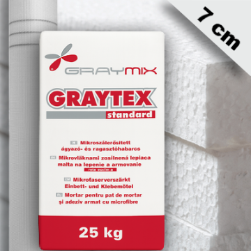 7 cm Graymix hőszigetelő alaprendszer