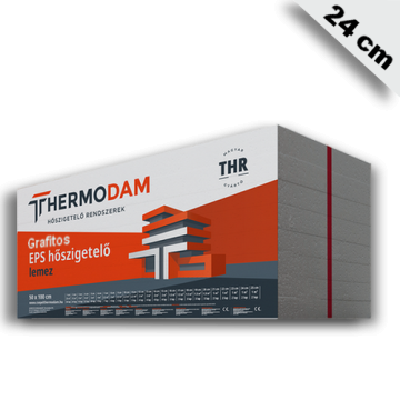 EPS 80 Grafitos homlokzati hőszigetelő lemez 24 cm