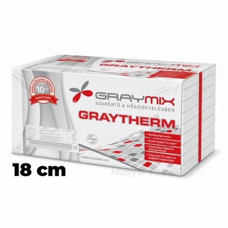 Graytherm EPS 80 polisztirol hőszigetelő lemez 18 cm