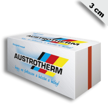 Austrotherm AT-H80 homlokzati hőszigetelő lemez 3 cm