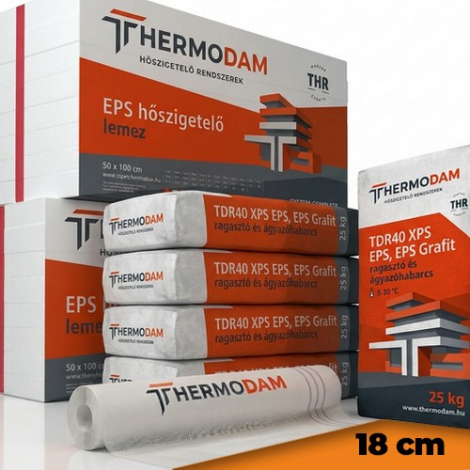 Thermodam hőszigetelő alaprendszer 18 cm