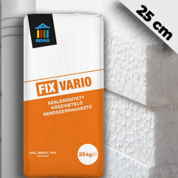 Hőszigetelő alaprendszer 25 cm