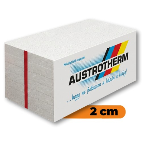 Austrotherm AT-H80 homlokzati hőszigetelő lemez 2 cm