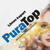 Baumit PuraTop vakolat - 1,5mm kapart struktúra