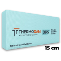 XPS 15 cm vastag lábazati hőszigetelő lemez