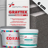 Graymix grafitos hőszigetelő rendszer 6 cm