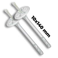 Műanyag beütőszeges dűbel 10x140 mm