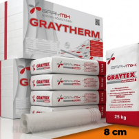 8 cm Graymix hőszigetelő alaprendszer