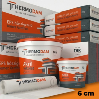 6 cm Thermodam gafitos hőszigetelő rendszer