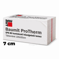 Baumit ProTherm homlokzati hőszigetelő lemez 7 cm