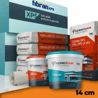 Thermodam lábazati hőszigetelő rendszer 14 cm