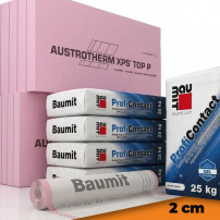 Baumit Lábazati hőszigetelő alaprendszer 2 cm