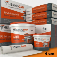 4 cm Thermodam grafitos hőszigetelő rendszer