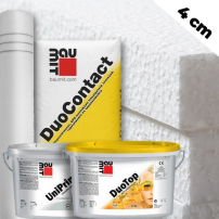 4 cm Baumit hőszigetelő rendszer