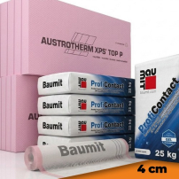 Baumit lábazati hőszigetelő alaprendszer 4 cm