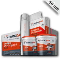 16 cm Thermodam grafitos hőszigetelő rendszer